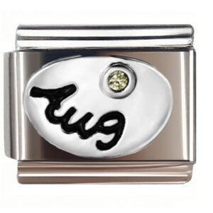 August with Birthstone Italian Charms Bracelet