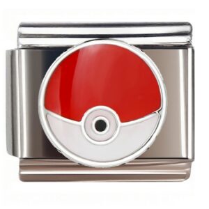 Poké Ball Icon Italian Charms Bracelet