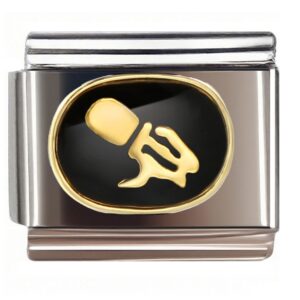 Libra Zodiac Scales Italian Charms Bracelet