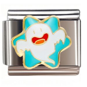 Cute Star Ghost Italian Charms Bracelet