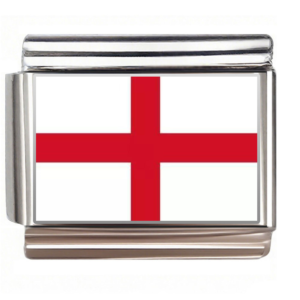 Flag of England,fit 9mm Italian Charm Bracelet