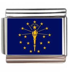 Flag of Indiana