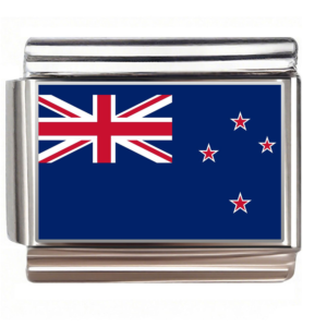 Flag of New-Zealand,fit 9mm Italian Charm Bracelet