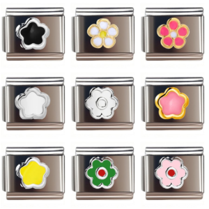 Stamping flowers