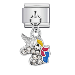 Unicorn Italian Charms Bracelet