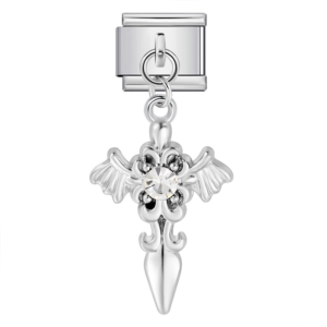 Bat Italian Charms Bracelet