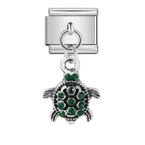 Turtle Italian Charms Bracelet