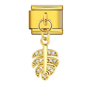 Angel wings Italian Charms Bracelet