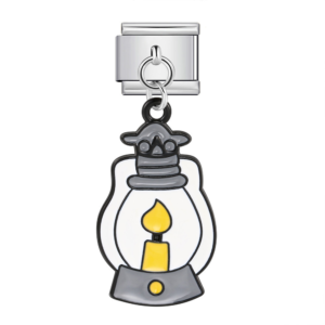 oil lamp Italian Charms Bracelet