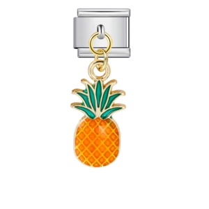 Orange Pineapple Pendant