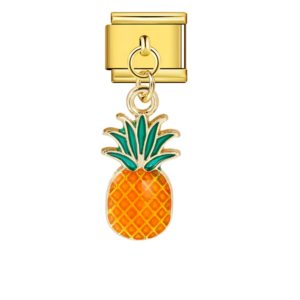 Orange Pineapple Pendant