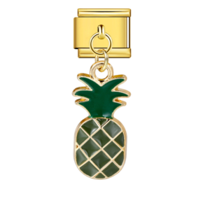Dark Green Pineapple Pendant