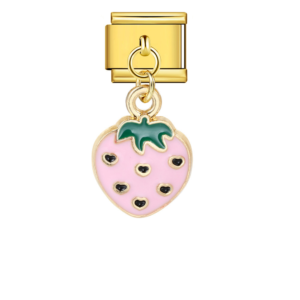 Pink Strawberry Pendant