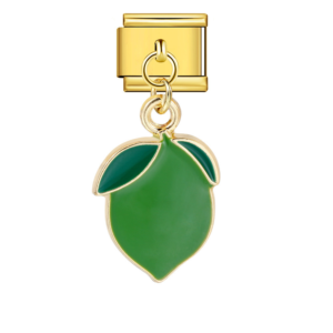 Green Lemon Shape Pendant