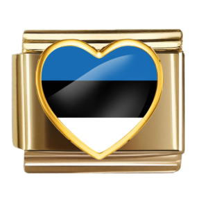 Estonia Flag Heart