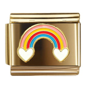 Rainbow with Heart Ends