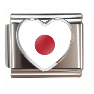 Japan Flag Heart
