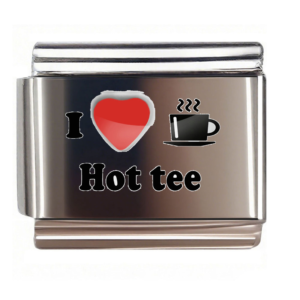 I Love Hot Tea Cup