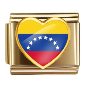 Venezuela Flag Heart