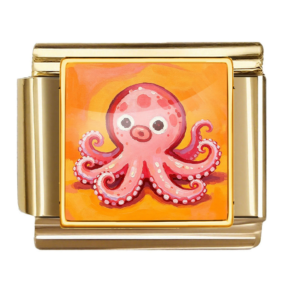 Pink Octopus Painting