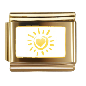 Yellow Heart Sun
