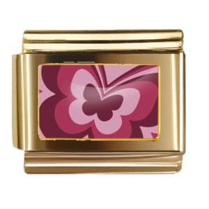 Pink Retro Flower