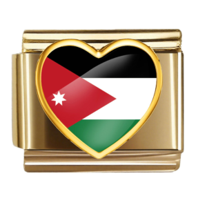 Jordan Flag Heart