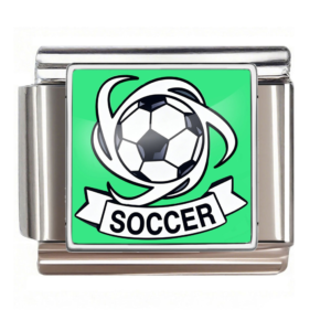 Swirling Soccer Ball Banner Link