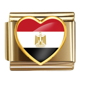 Egypt Flag Heart