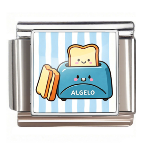 Smiling Teal Toaster