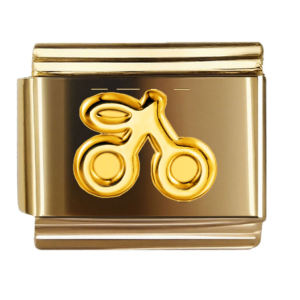 Gold Bicycle