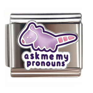 Purple Ask Me My Pronouns