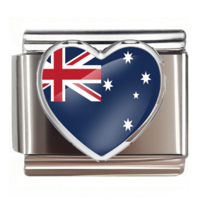 Australia Flag Heart