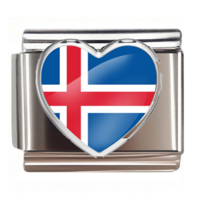 Iceland Flag Heart