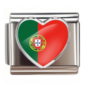 Portugal Flag Heart