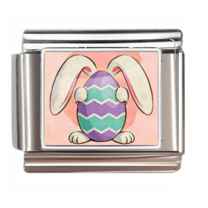 Chevron Easter Egg Bunny Link