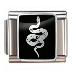 Silver Celestial Snake