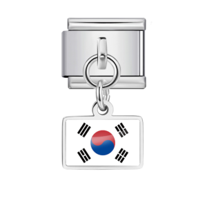 South Korea Flag Pendant