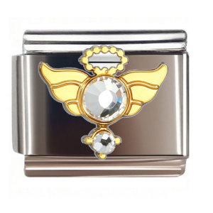 Winged Halo Clear Accent