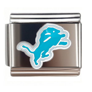 Blue Leaping Lion