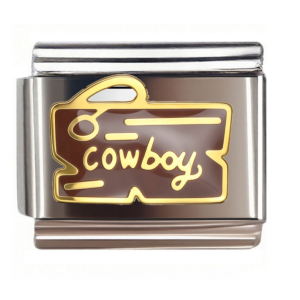Cowboy License Plate