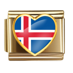 Iceland Flag Heart