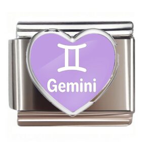 Gemini Lavender Heart