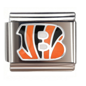 Orange Black Letter B