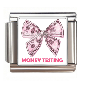 Pink Money Bow Graphic