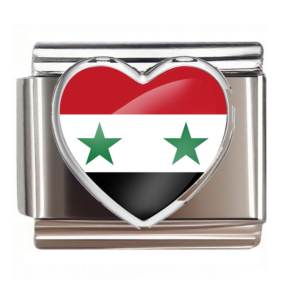 Syria Flag Heart