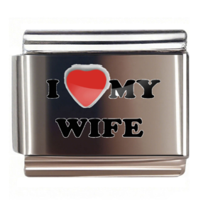 Reflective Panel I Love My Wife