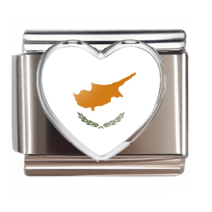 Cyprus Flag Heart Link