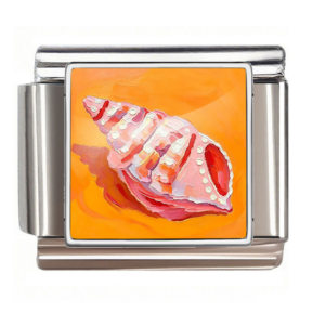 Pink Conch Shell Illustration