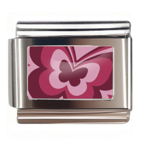 Pink Retro Flower